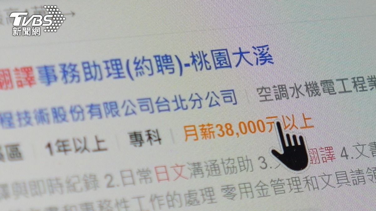薪資只是表面指標。(圖/TVBS)