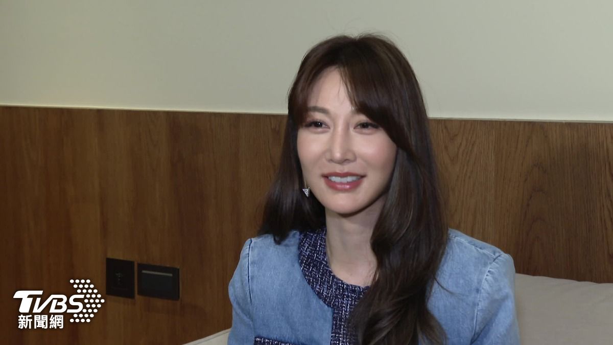 曾莞婷熬27年入圍金鐘獎淚崩。(圖/TVBS)
