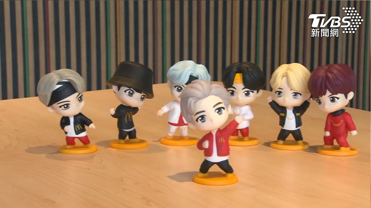 阿米們衝了! 7款TinyTan盲盒公仔,BTS成員都有。(圖/TVBS)