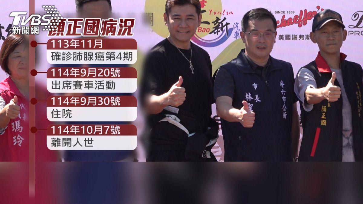 顏正國不僅在演藝圈有所成就,也一直致力於推廣正規賽車運動。(圖/TVBS)