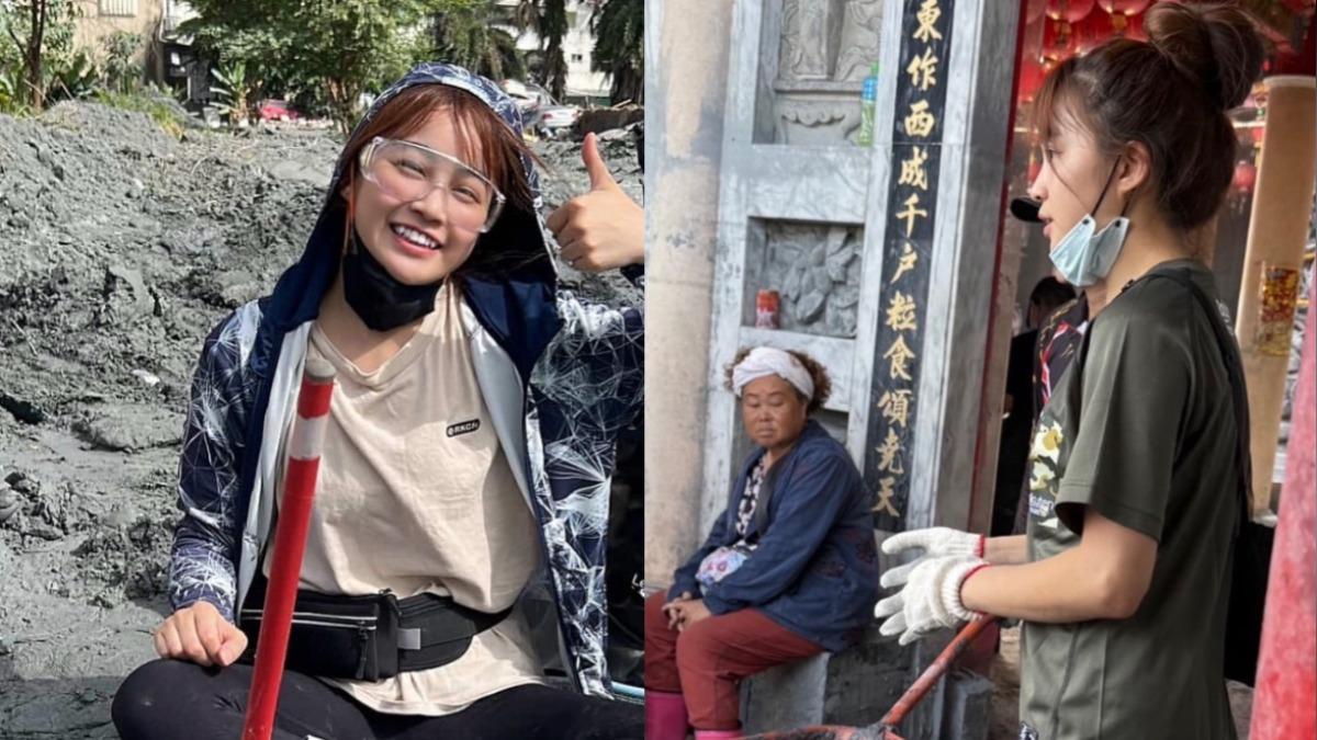 球賽隔天直衝光復！陳伊花蓮救災收穫滿滿感動喊︰每個人都很善良