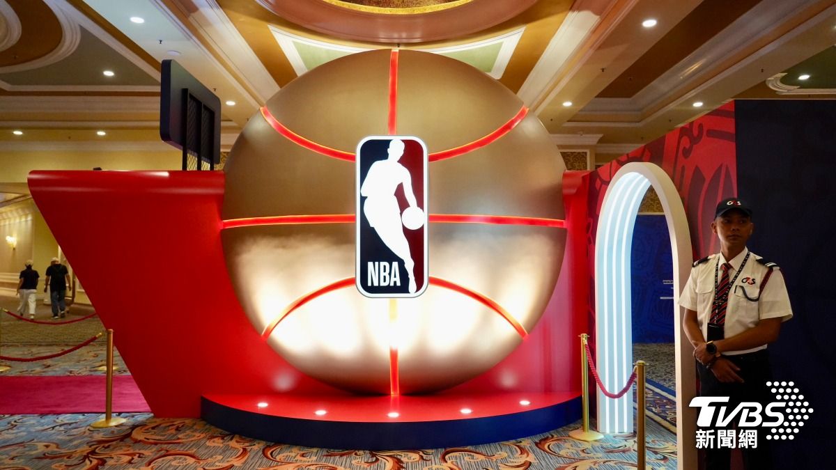 澳門威尼斯人酒店將舉辦NBA中國賽2025。(圖/TVBS)