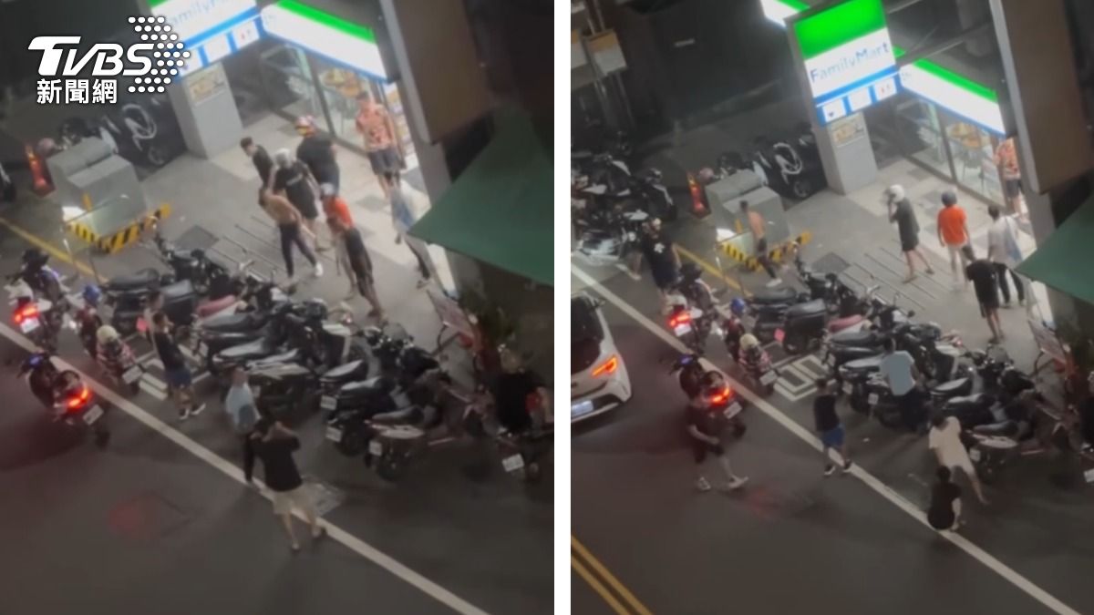 台中看夜景變球棒上陣 年輕人「互看不順眼」深夜7打2