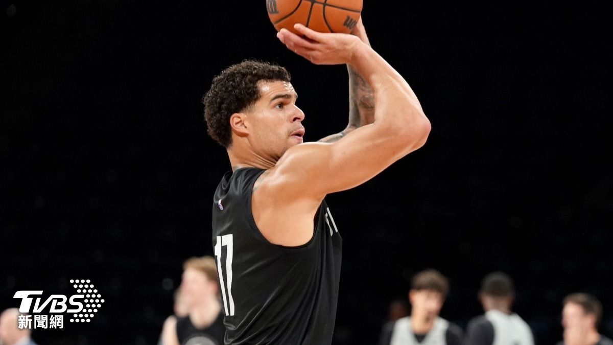 NBA籃網隊小波特(Michael Porter Jr.)過去曾來過台灣,喊話明年再來。(圖/區國強攝)