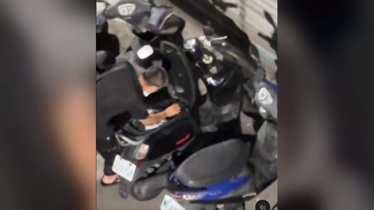 氣到想放老鼠夾！小偷沿路翻車箱　幹走100元還抽煙吐兩口