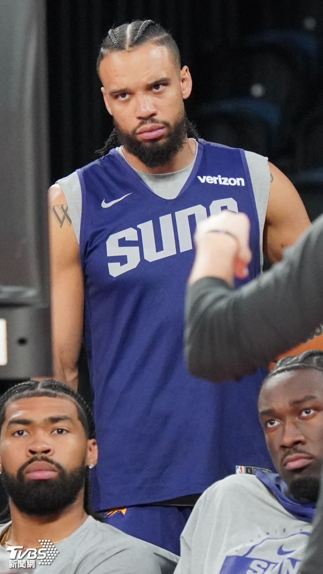 NBA太陽隊球星布魯克斯。(圖/區國強攝)