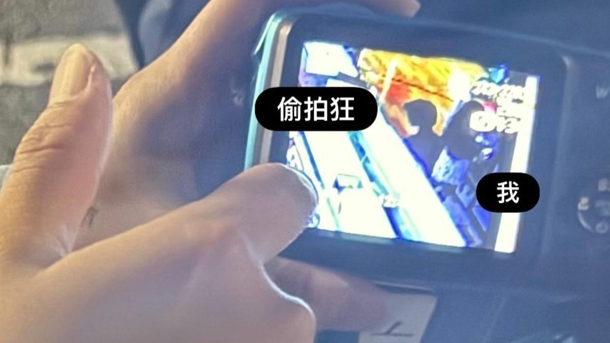 女子求助警方找到監視器，但因為沒有實際證據及人證，難以立案。（圖／@ririchao授權提供）