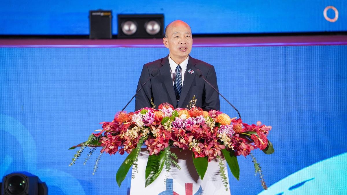 韓國瑜國慶晚會感性喊話:國慶日一起高舉國旗大聲唱國歌