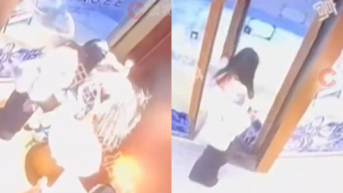 陸女與友人閒聊竟莫名被潑奶茶!「離譜原因」曝光:只是對到眼