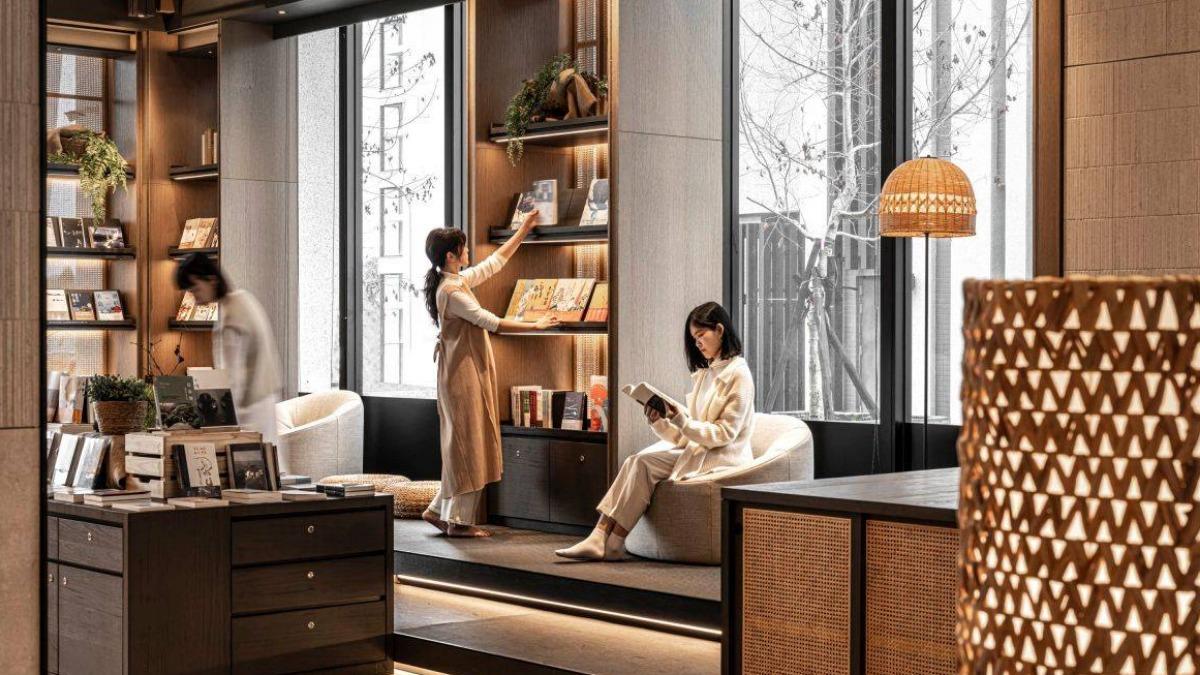 煙波國際旗下的山闊館,設計以「東方療癒」為核心。(圖/煙波國際觀光集團-花蓮太魯閣山闊館提供)
