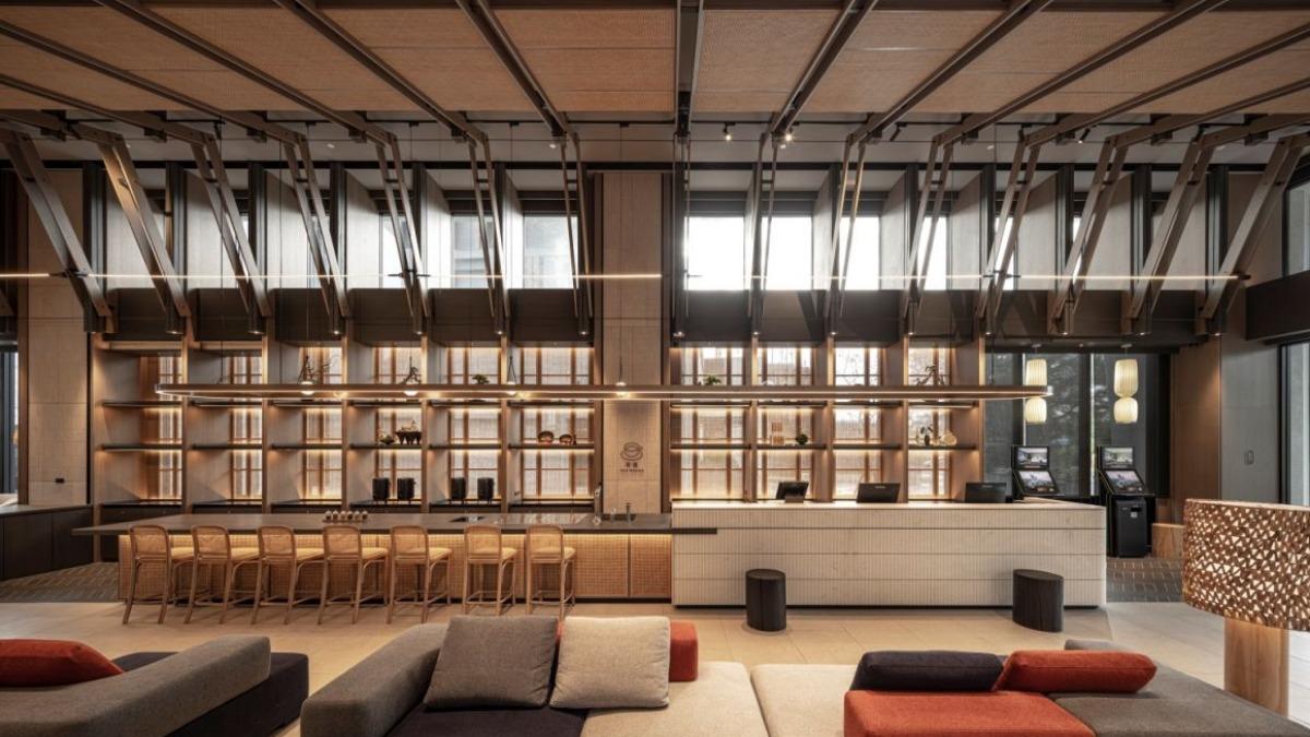 2023年獲「台灣室內設計大獎Taiwan Interior Design Award」之【商業空間旅館空間TID獎】獎項。(圖/煙波國際觀光集團-花蓮太魯閣山闊館提供)