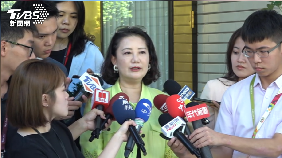 民進黨立委吳思瑤。(圖/TVBS)