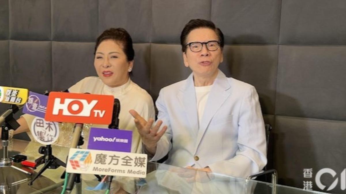 向華強怒斥爆料者「無中生有」。(圖/香港01)