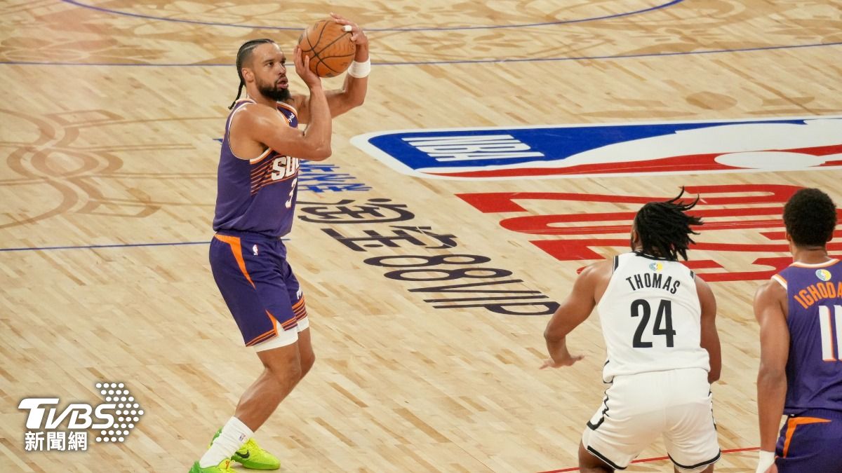NBA太陽隊球星布魯克斯。(圖/區國強攝)