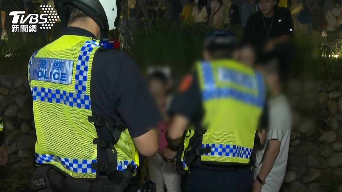 私人空拍機禁區飛行砸傷13歲少年。(圖/TVBS)