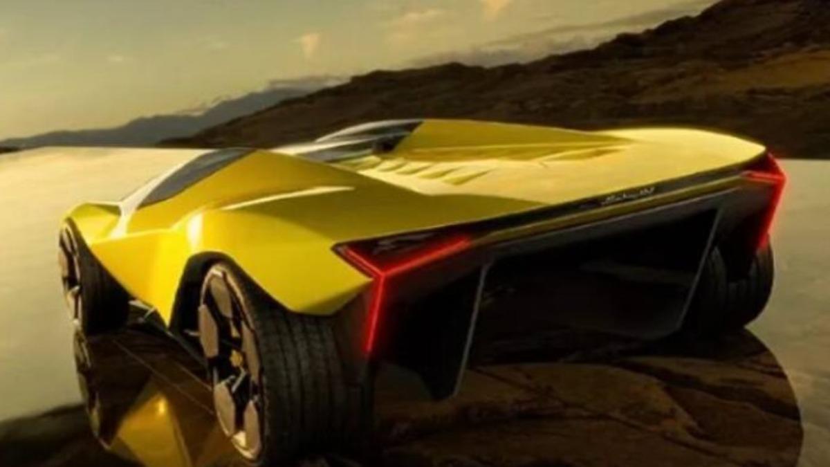 車尾部分則以纖細的Y形尾燈橫貫車身,中央凹槽內嵌Lamborghini徽飾,下方設置深邃的碳纖維擴散器(difuser),沒有尾翼卻展現強烈的空氣動力感。(圖/藍寶堅尼)