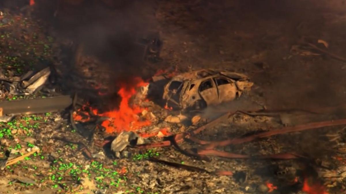 炸藥廠大爆炸「秒變平地」!19人下落不明 焦黑廢墟慘狀曝