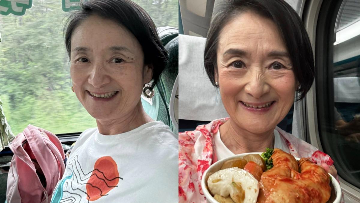 譚艾珍賀國慶!感謝鏟子超人幫台轉運 激讚賴清德、韓國瑜談話