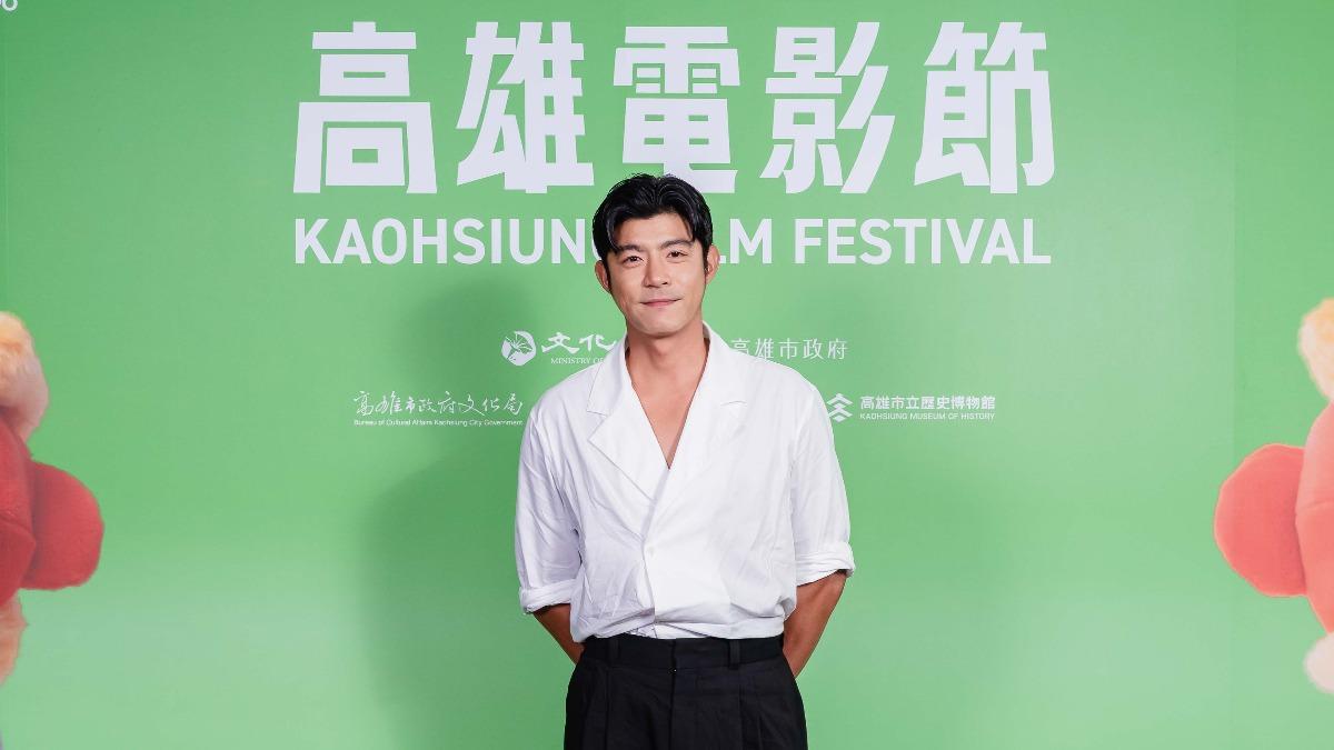 王柏傑分手後首度露面,出席高雄電影節。(圖/高雄電影節提供)