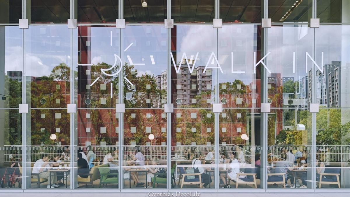 「Walk in 咖啡館」是近期很熱門的打卡熱點。(圖/款待日子裡的甜提供)