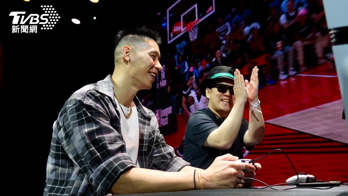 NBA中國賽/用楊瀚森和球迷打2K 林書豪讚中國球迷超熱情