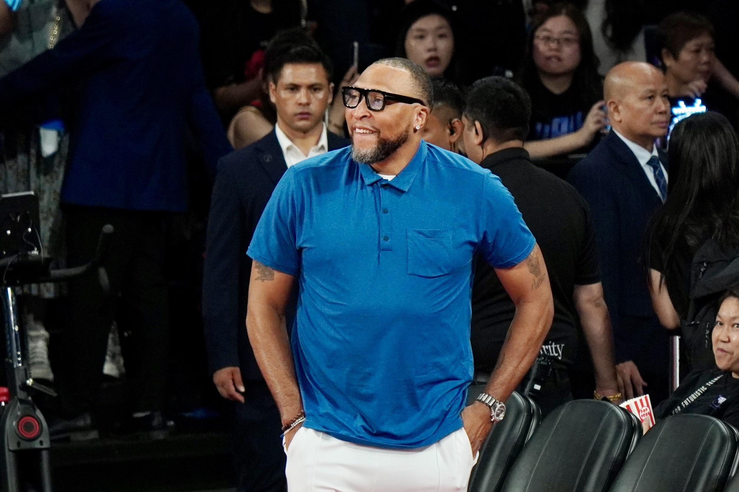 NBA傳奇球星蒞臨球迷日。(圖/區國強攝)