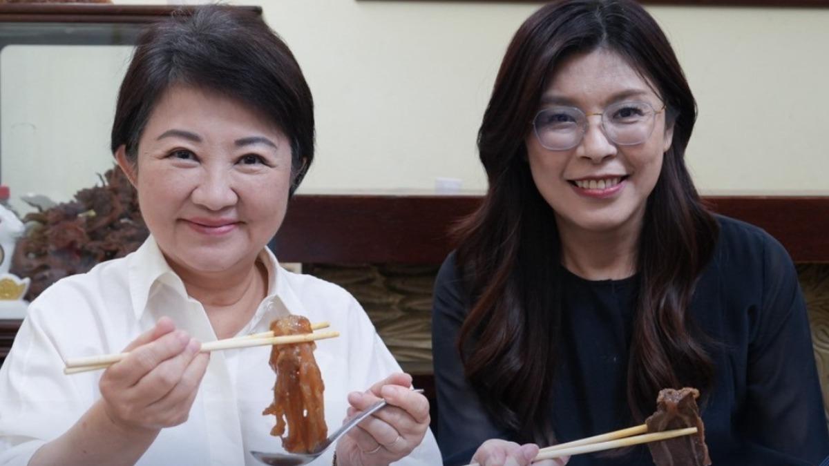 沈政男認為不管最後誰當選國民黨主席,最大贏家都是盧秀燕。(圖/翻攝自鄭麗文臉書)