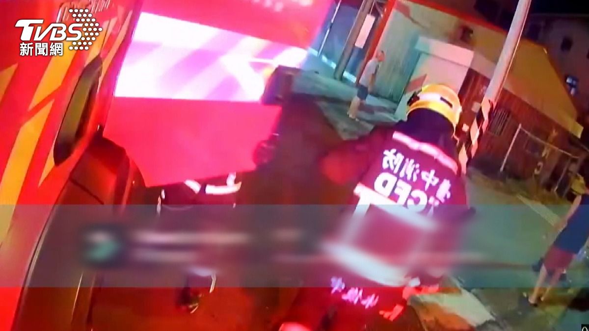 酒醉男謊報火警被抓包，台中消防局祭罰1萬。（圖／TVBS）