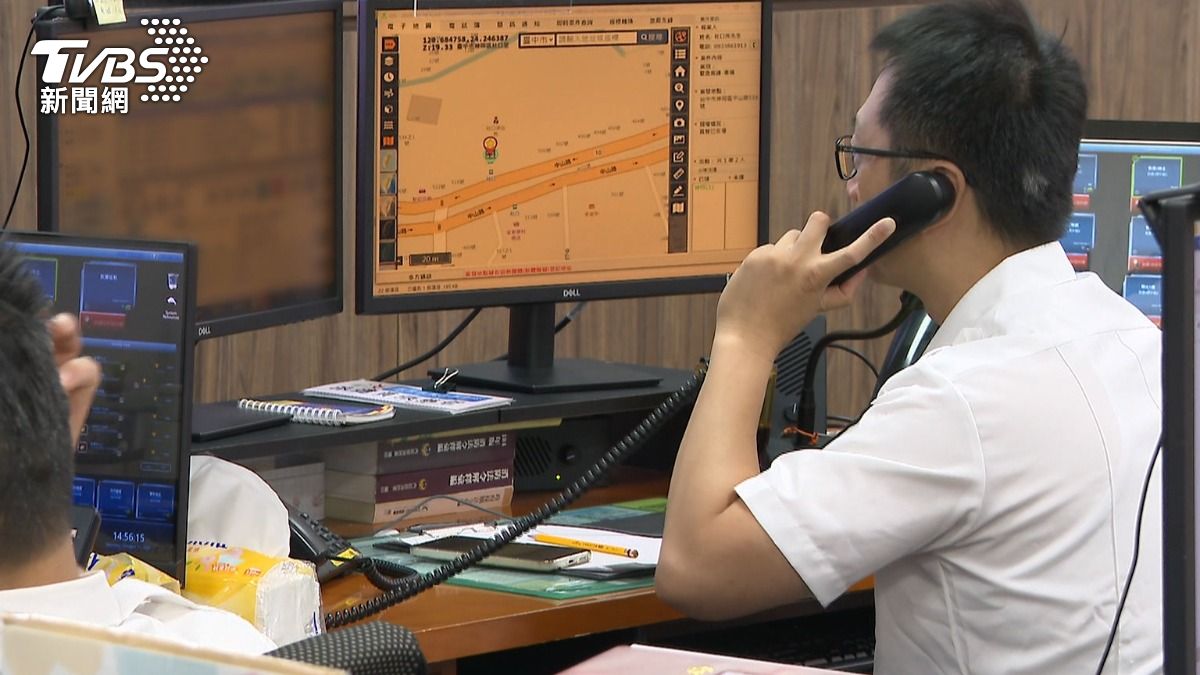 酒醉男謊報火警被抓包，台中消防局祭罰1萬。（圖／TVBS）