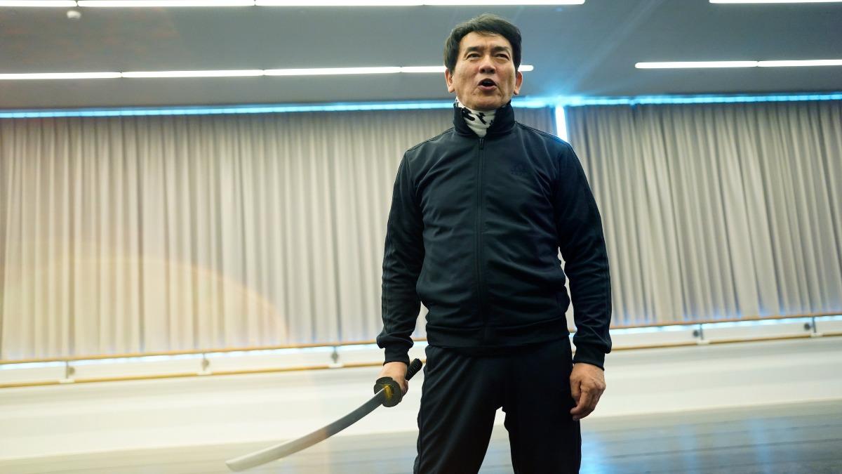 國寶級演員春田純一高雄獻技。(圖/國際舞台文化表演藝術交流協會提供)