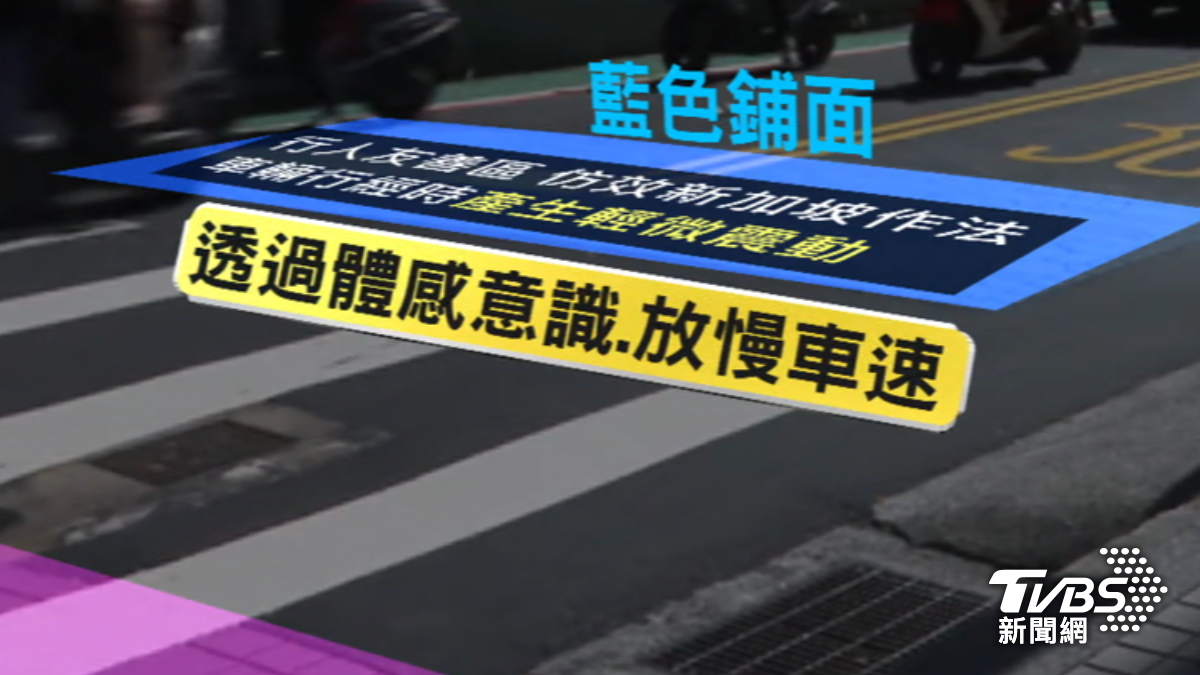 行人友善區最高速限30公里、禁按喇叭。(圖/TVBS)