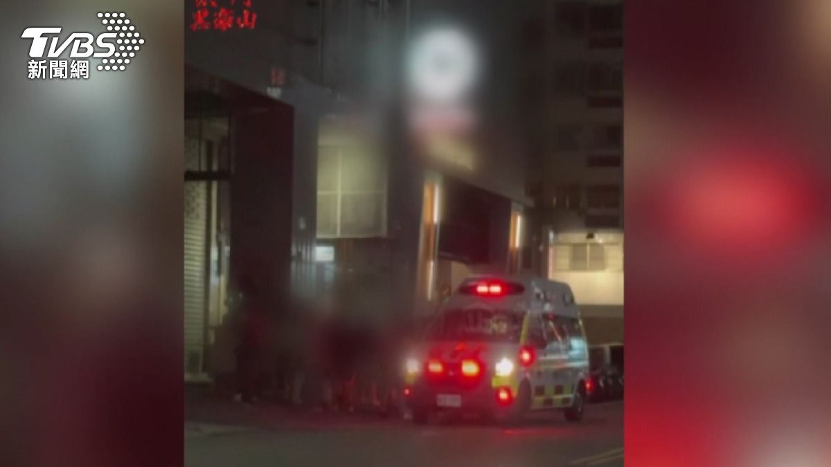 警方獲報到場時,張姓男子意識清楚,只有眼睛受傷,送醫後並無大礙。(圖/洪門黑豪山)