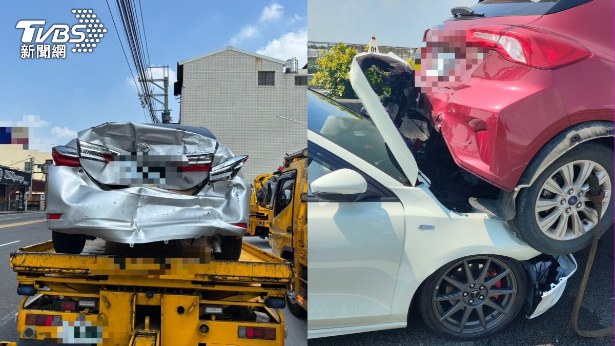 收假國1塞爆!彰化86分鐘內連3撞 12車受害肇因都一樣