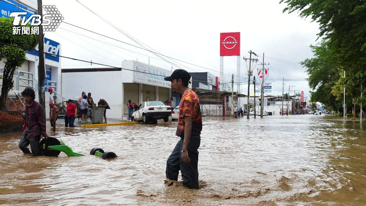 墨西哥連日暴雨!5州山崩釀洪災 至少已44人罹難