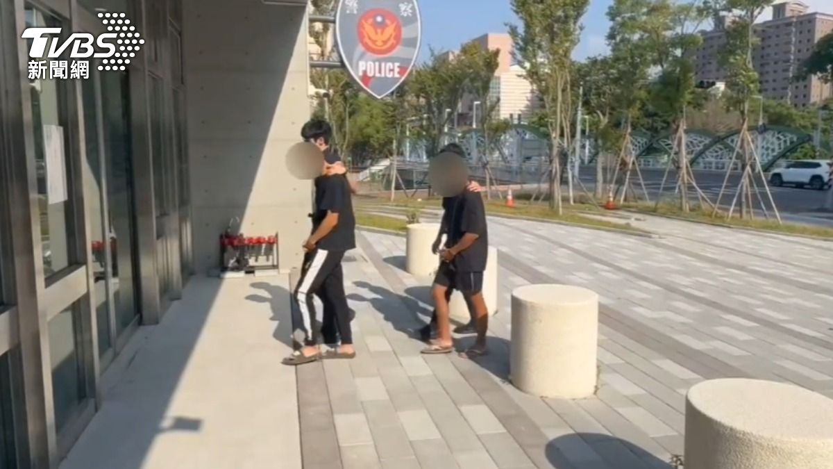 兩名男子已被逮捕歸案。(圖/TVBS)