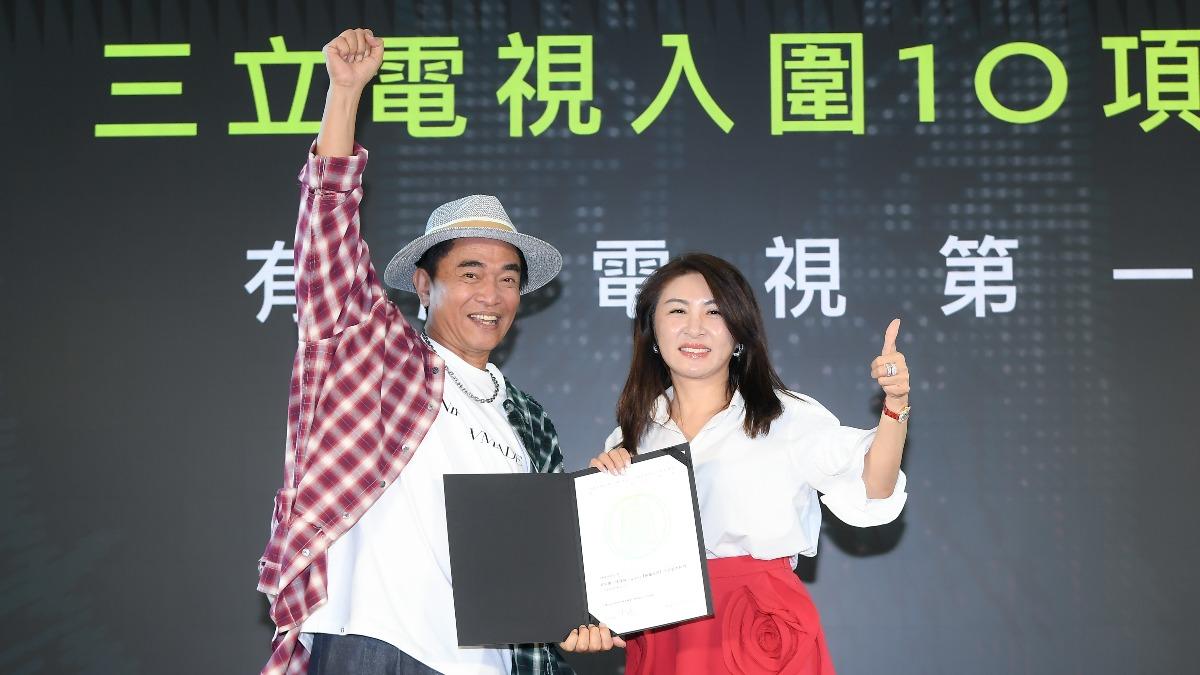 吳宗憲今年以《綜藝大熱門》入圍金鐘獎。(圖/三立提供)