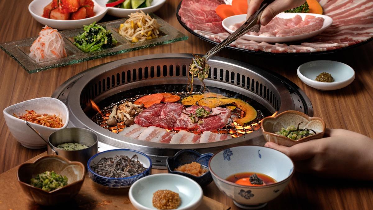歡慶赤虎新莊店試營運,推出期間限定的「豐宴套餐」。(圖/TVBS)