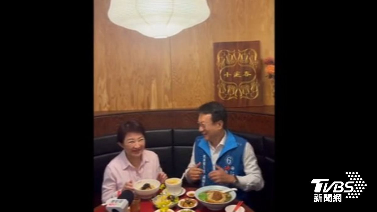 盧秀燕接待卓伯源(圖/TVBS資料畫面)