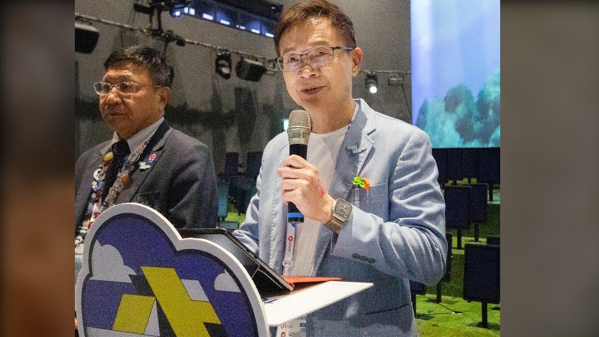 名譽會長黃志芳表示,TECH WORLD的精神會繼續存在於我們每一個人身上。(圖/貿協提供)