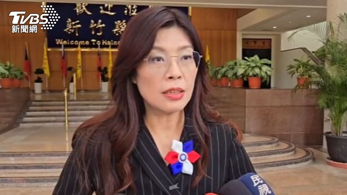 鄭麗文勤跑議會系統拉攏支持。（圖／TVBS）