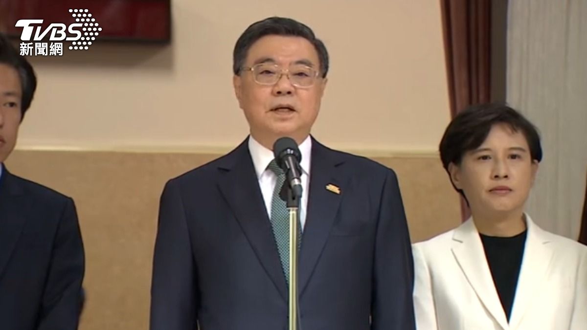 行政院長卓榮泰。（圖／TVBS）