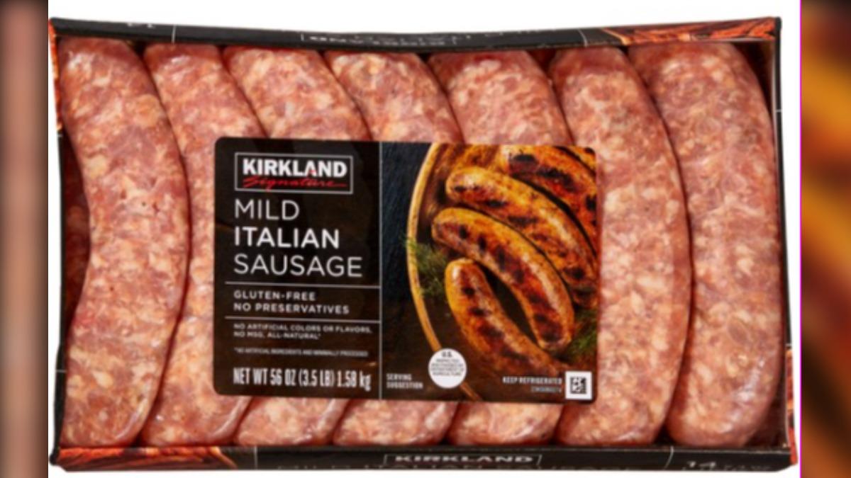 柯克蘭義大利香腸。(圖/翻攝自Costco)