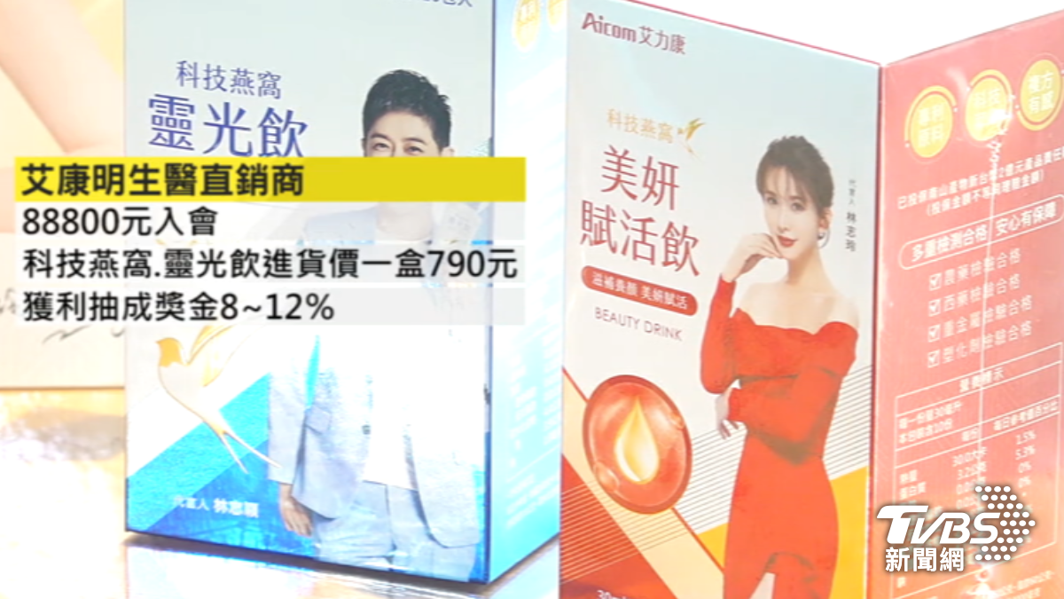 艾康明生技集團超過2萬名會員。（圖／TVBS）