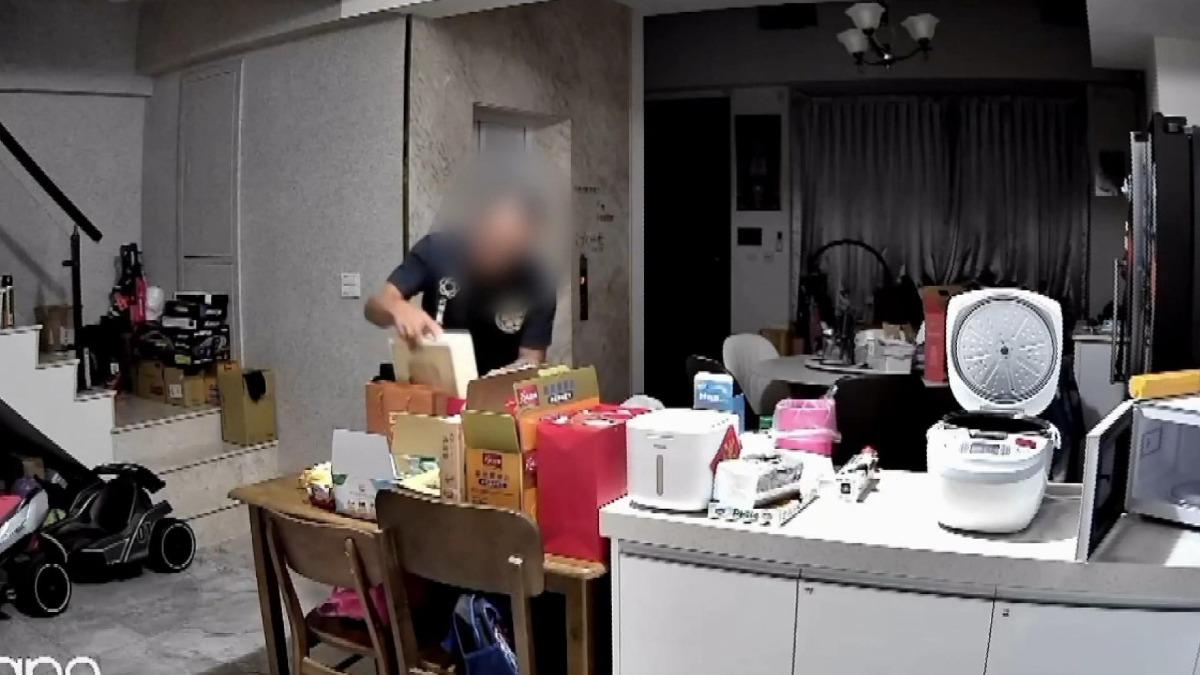 深夜潛入熟睡住戶家!竊賊「最狂行徑」全都錄 原來是他。(圖/當事人提供)