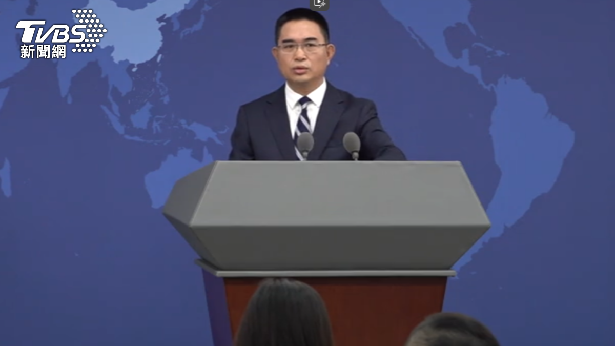 大陸國台辦發言人陳斌華表示，他個人也看了很多版本的「沒出息」。（圖／TVBS）