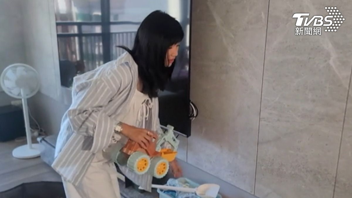 周小姐暢談丈夫對家庭的照顧(圖/TVBS)