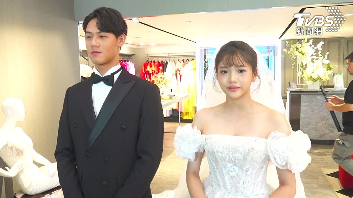 移動婚體！婚紗、宴會館一站體驗，新人覺得方便。（圖／TVBS）