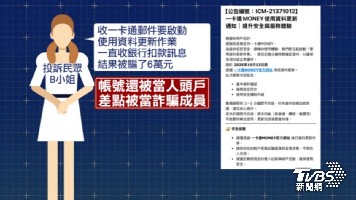 注意最新詐騙手法。(圖/TVBS)