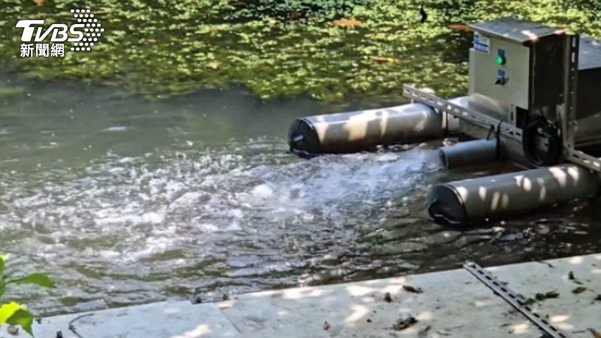 木柵公園活水裝置(圖/TVBS)