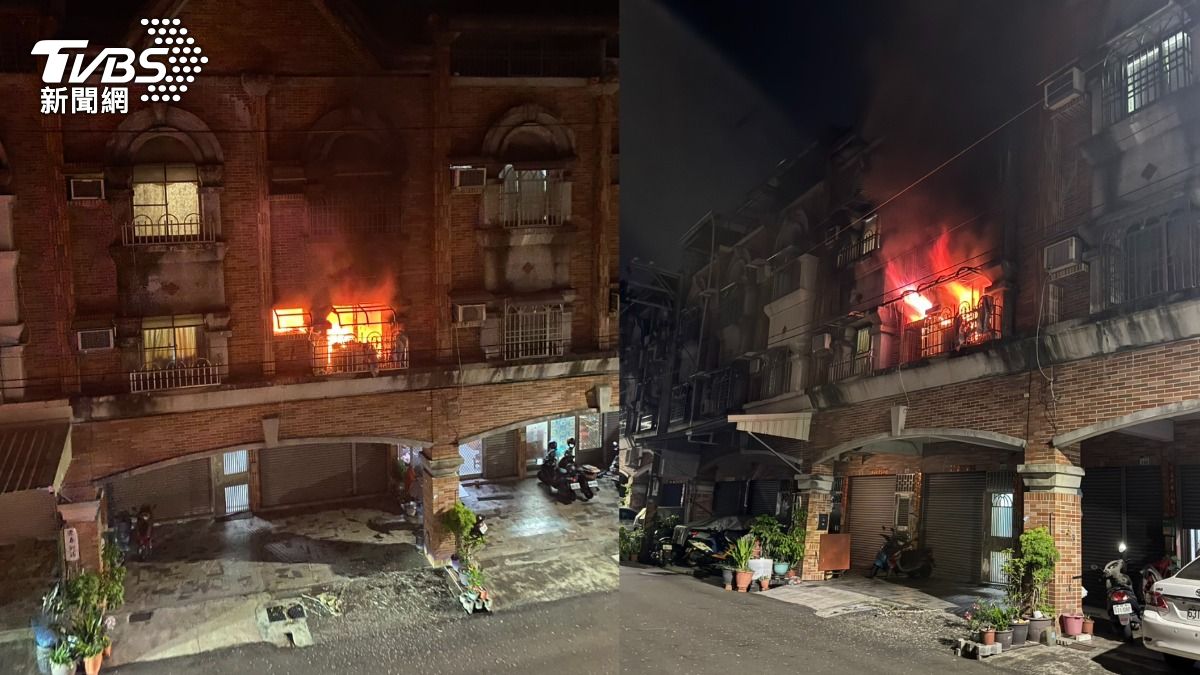 高雄民宅起火傳爆炸聲　住戶遭玻璃割傷「滿身血」急送醫